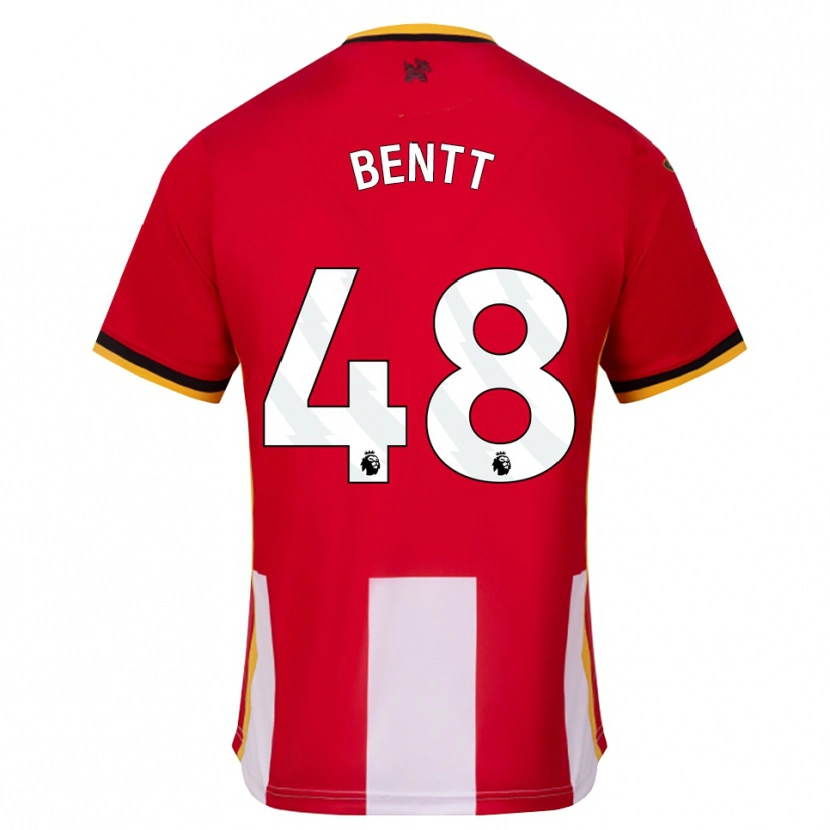 Danxen Homem Camisola Luka Bentt #48 Amarelo Preto Vermelho Principal 2026/27 Camisa Brasil
