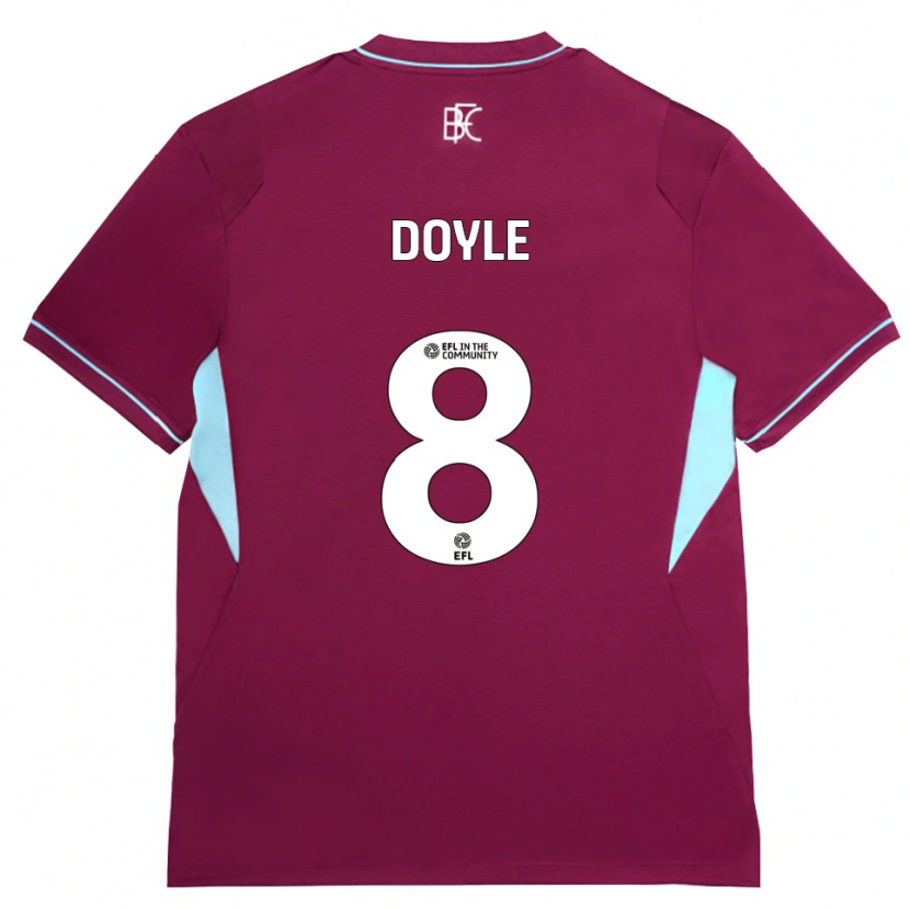 Danxen Homem Camisola Emma Doyle #8 Borgonha Verde Principal 2026/27 Camisa Brasil