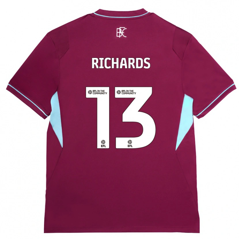 Danxen Homem Camisola Jade Richards #13 Borgonha Verde Principal 2026/27 Camisa Brasil
