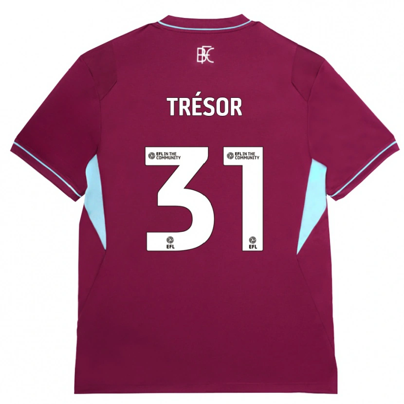 Danxen Homem Camisola Mike Tresor #31 Borgonha Verde Principal 2026/27 Camisa Brasil