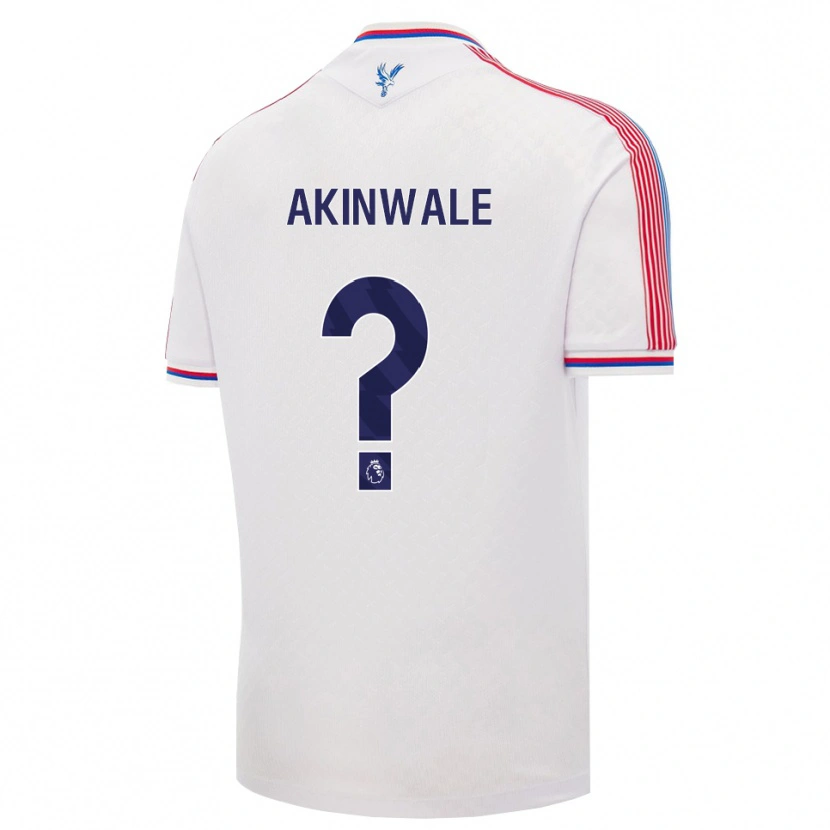 Danxen Homem Camisola Victor Akinwale #0 Branco Vermelho Azul Principal 2026/27 Camisa Brasil
