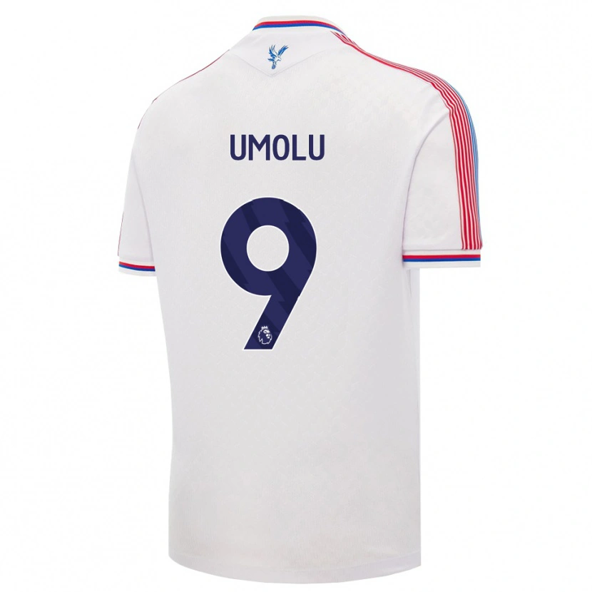 Danxen Homem Camisola Jemiah Umolu #9 Branco Vermelho Azul Principal 2026/27 Camisa Brasil