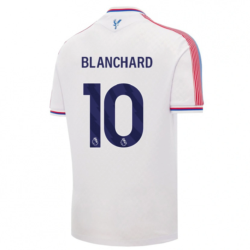 Danxen Homem Camisola Annabel Blanchard #10 Branco Vermelho Azul Principal 2026/27 Camisa Brasil