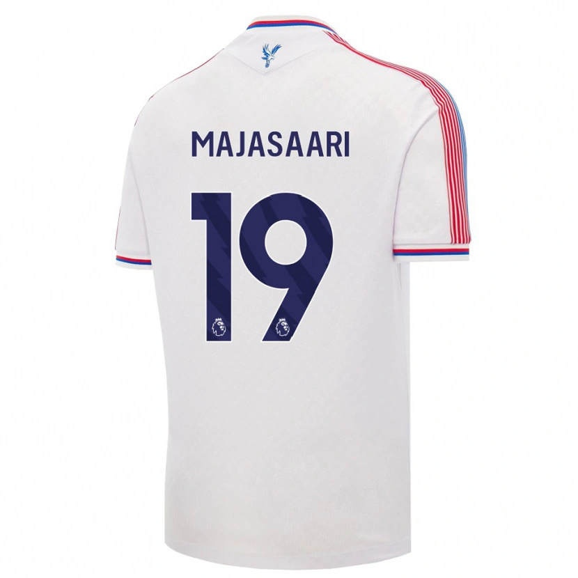 Danxen Homem Camisola Milla-Maj Majasaari #19 Branco Vermelho Azul Principal 2026/27 Camisa Brasil