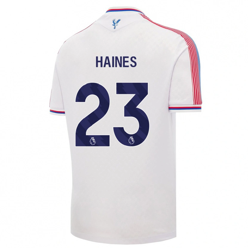 Danxen Homem Camisola Coral-Jade Haines #23 Branco Vermelho Azul Principal 2026/27 Camisa Brasil