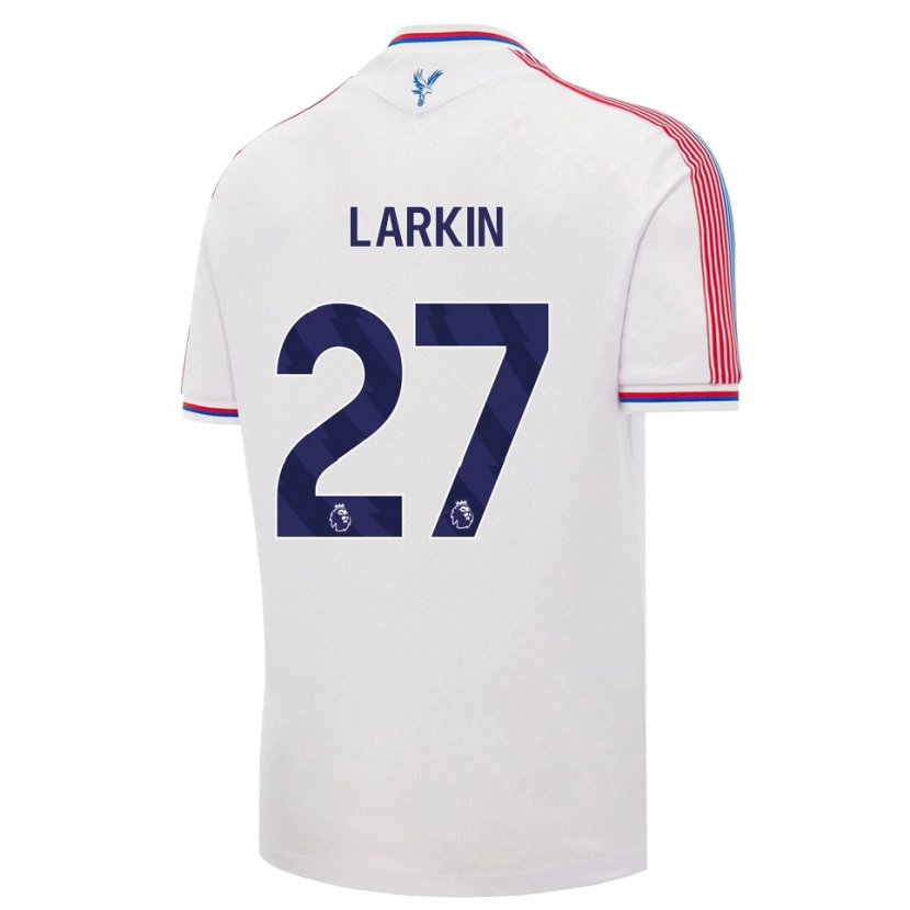 Danxen Homem Camisola Abbie Larkin #27 Branco Vermelho Azul Principal 2026/27 Camisa Brasil