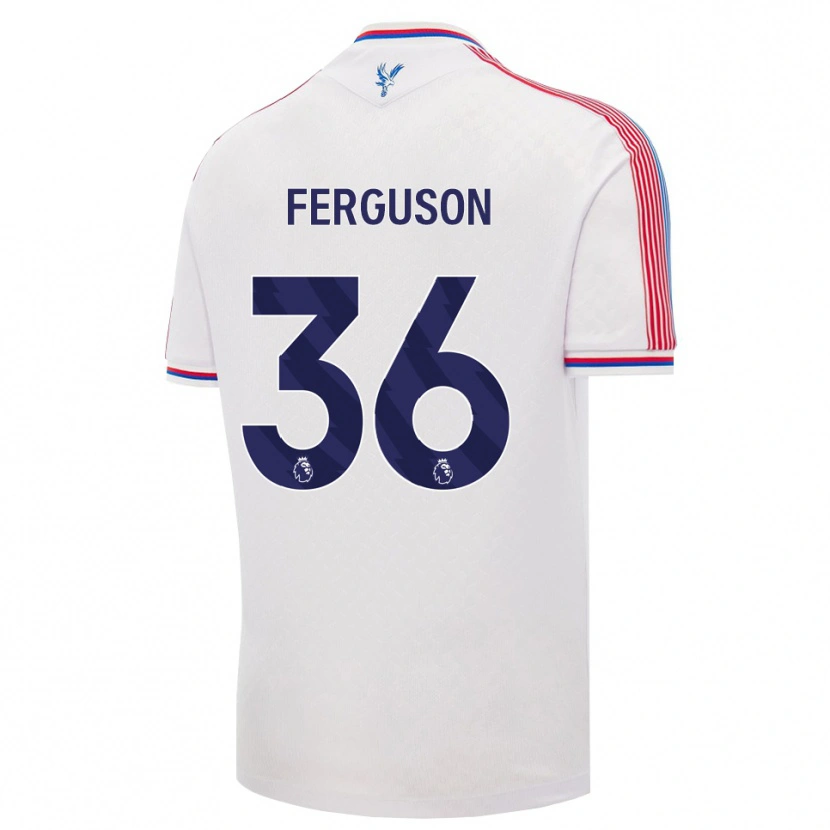 Danxen Homem Camisola Nathan Ferguson #36 Branco Vermelho Azul Principal 2026/27 Camisa Brasil