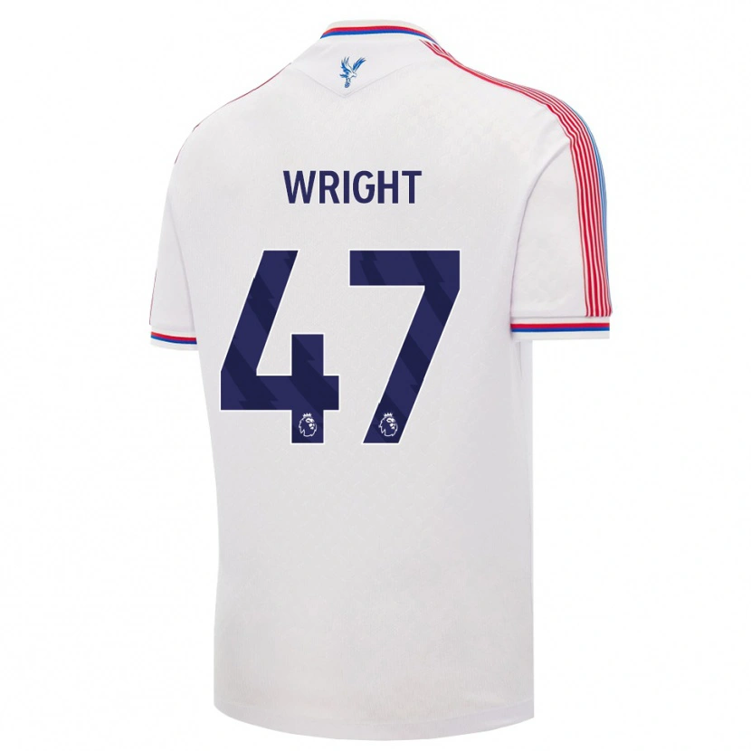 Danxen Homem Camisola Annis-Clara Wright #47 Branco Vermelho Azul Principal 2026/27 Camisa Brasil