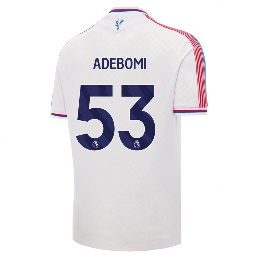 Danxen Homem Camisola Ademola Ola Adebomi #53 Branco Vermelho Azul Principal 2026/27 Camisa Brasil