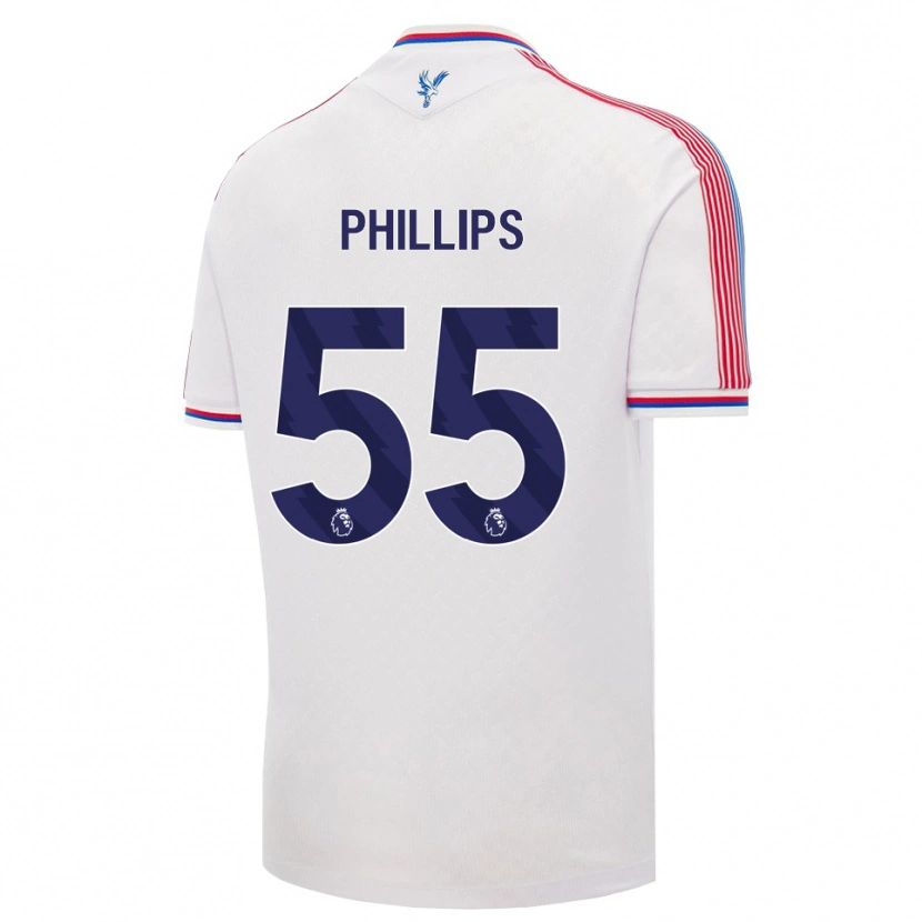 Danxen Homem Camisola Killian Phillips #55 Branco Vermelho Azul Principal 2026/27 Camisa Brasil