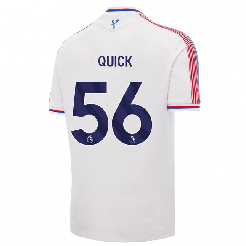 Danxen Homem Camisola Daniel Quick #56 Branco Vermelho Azul Principal 2026/27 Camisa Brasil
