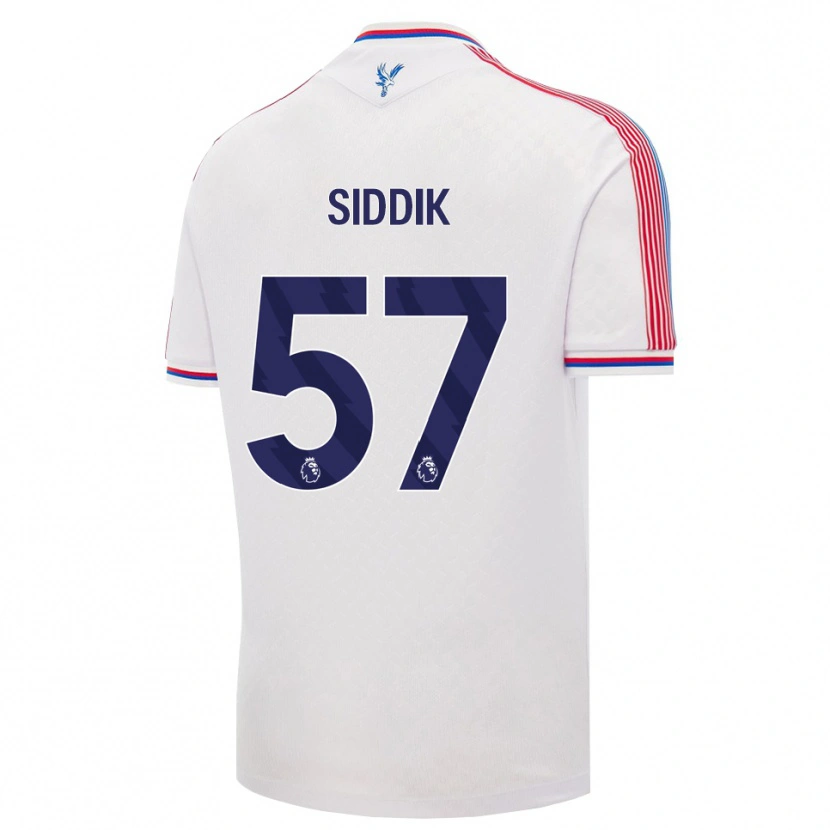 Danxen Homem Camisola Cardo Siddik #57 Branco Vermelho Azul Principal 2026/27 Camisa Brasil