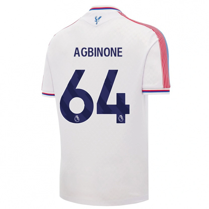 Danxen Homem Camisola Asher Agbinone #64 Branco Vermelho Azul Principal 2026/27 Camisa Brasil