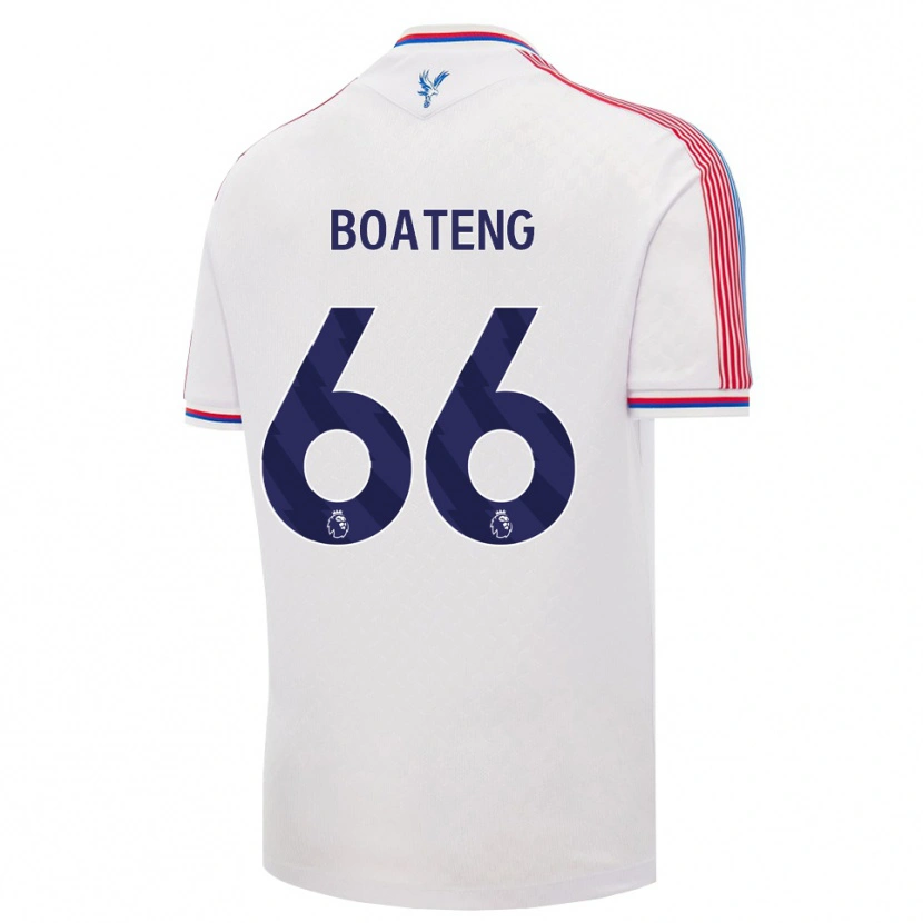 Danxen Homem Camisola David Boateng #66 Branco Vermelho Azul Principal 2026/27 Camisa Brasil