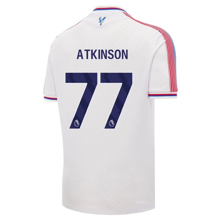 Danxen Homem Camisola Isibeal Atkinson #77 Branco Vermelho Azul Principal 2026/27 Camisa Brasil