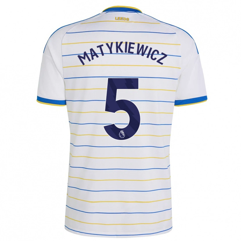 Danxen Homem Camisola Luke Matykiewicz #5 Vermelho Amarelo Azul Principal 2026/27 Camisa Brasil