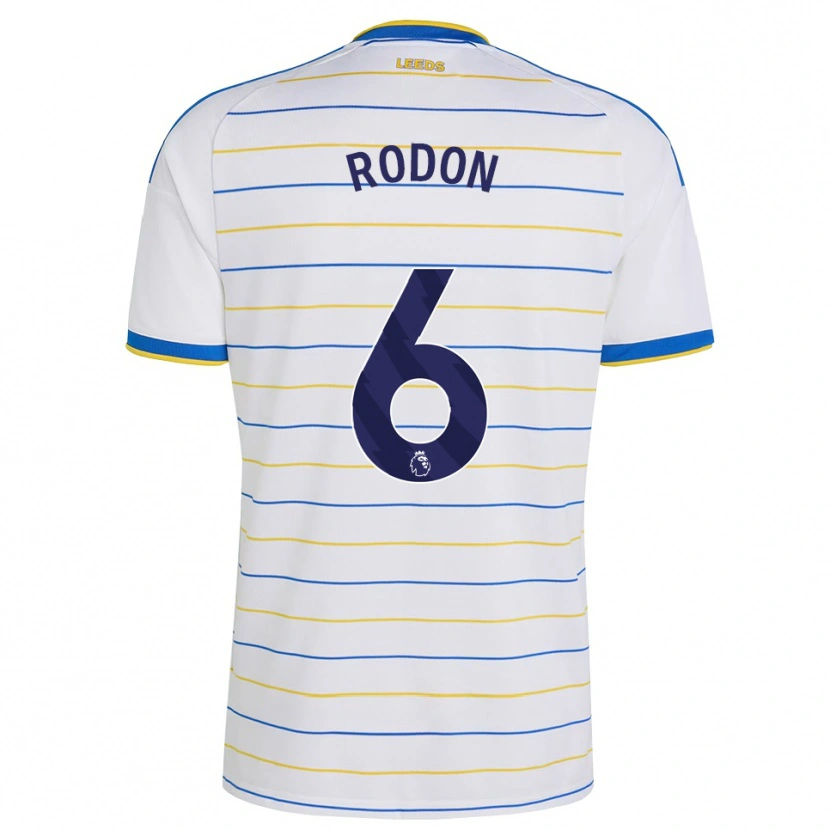 Danxen Homem Camisola Joe Rodon #6 Vermelho Amarelo Azul Principal 2026/27 Camisa Brasil