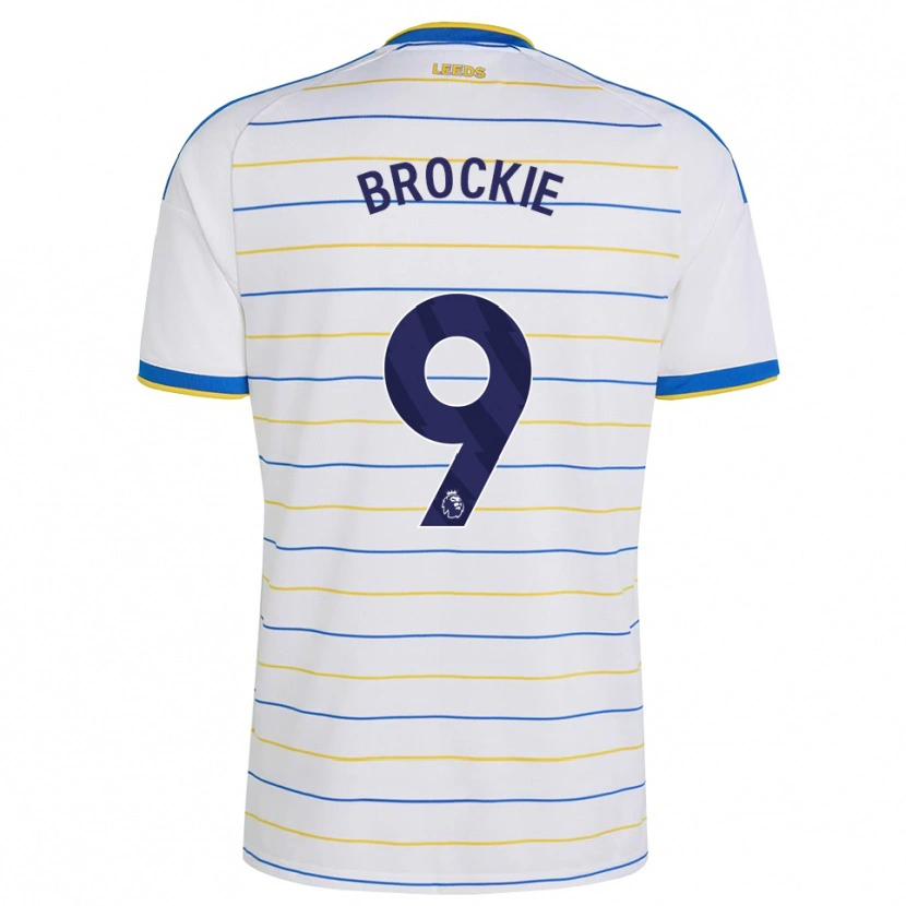 Danxen Homem Camisola Devon Brockie #9 Vermelho Amarelo Azul Principal 2026/27 Camisa Brasil