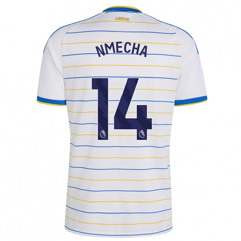 Danxen Homem Camisola Lukas Nmecha #14 Vermelho Amarelo Azul Principal 2026/27 Camisa Brasil