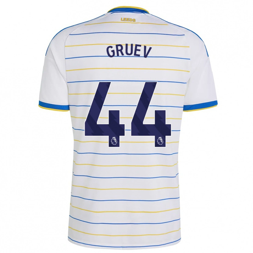 Danxen Homem Camisola Ilia Gruev #44 Vermelho Amarelo Azul Principal 2026/27 Camisa Brasil