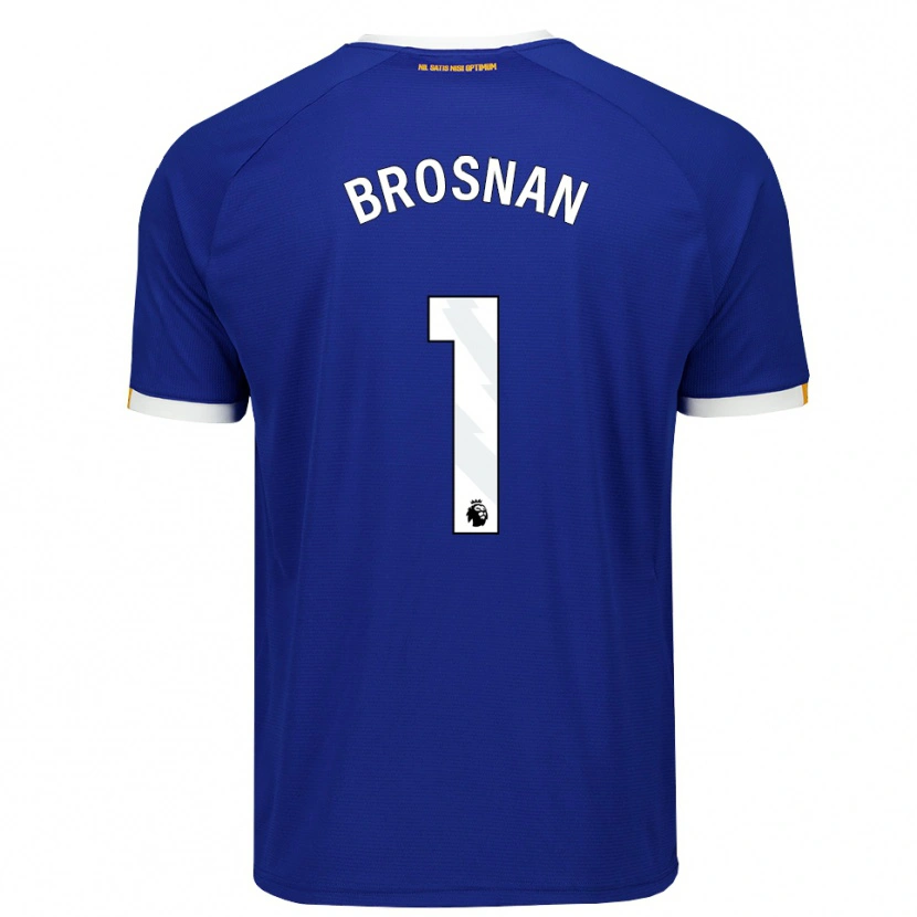 Danxen Homem Camisola Courtney Brosnan #1 Azul Branco Amarelo Principal 2026/27 Camisa Brasil