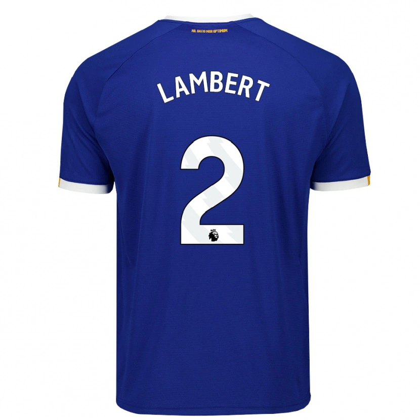 Danxen Homem Camisola Rocco Lambert #2 Azul Branco Amarelo Principal 2026/27 Camisa Brasil