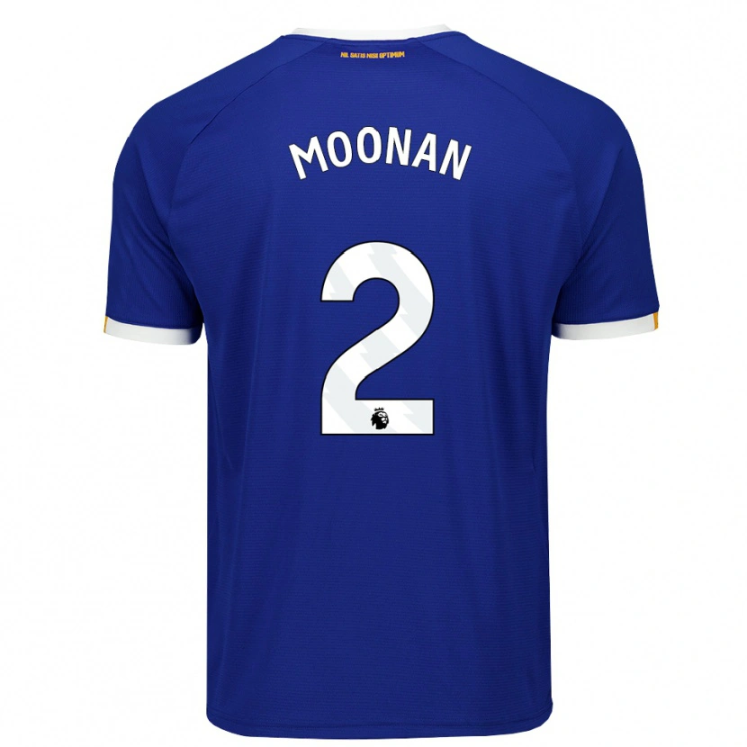 Danxen Homem Camisola Bradley Moonan #2 Azul Branco Amarelo Principal 2026/27 Camisa Brasil