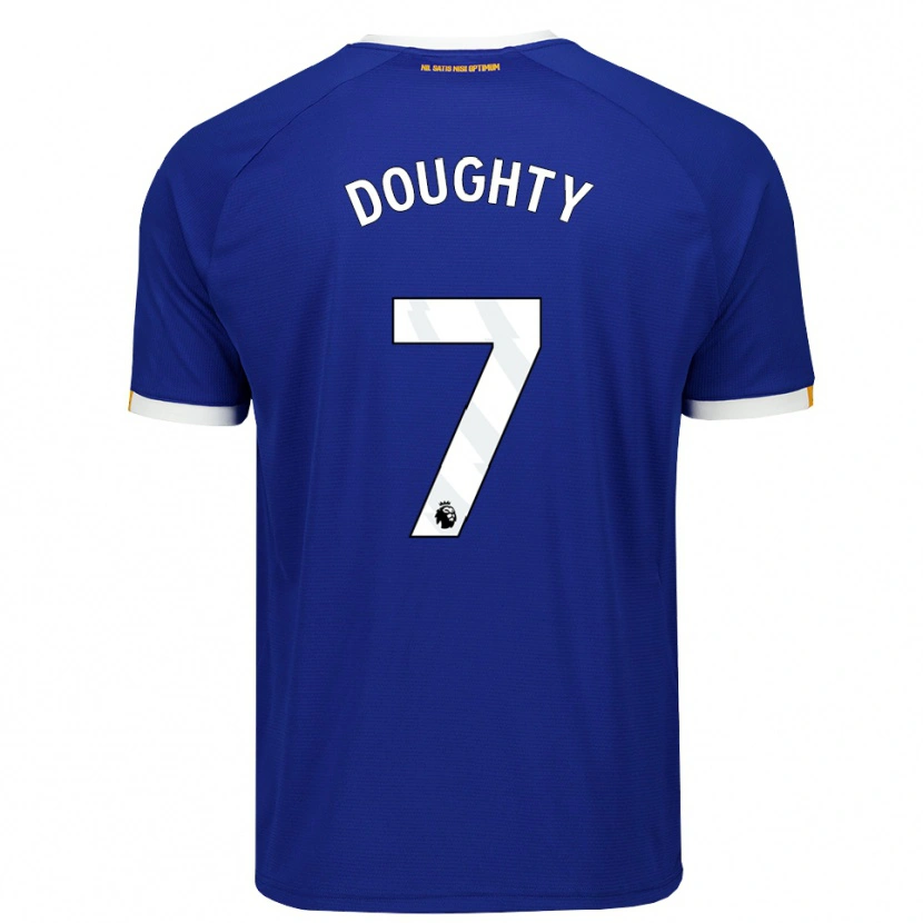 Danxen Homem Camisola Jake Doughty #7 Azul Branco Amarelo Principal 2026/27 Camisa Brasil