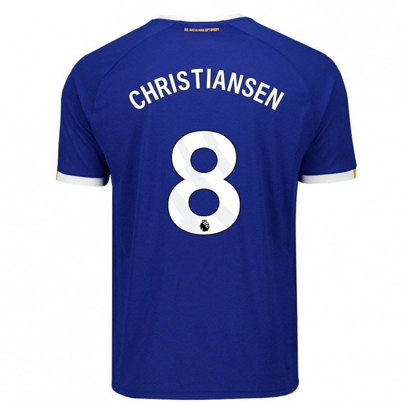 Danxen Homem Camisola Izzy Christiansen #8 Azul Branco Amarelo Principal 2026/27 Camisa Brasil