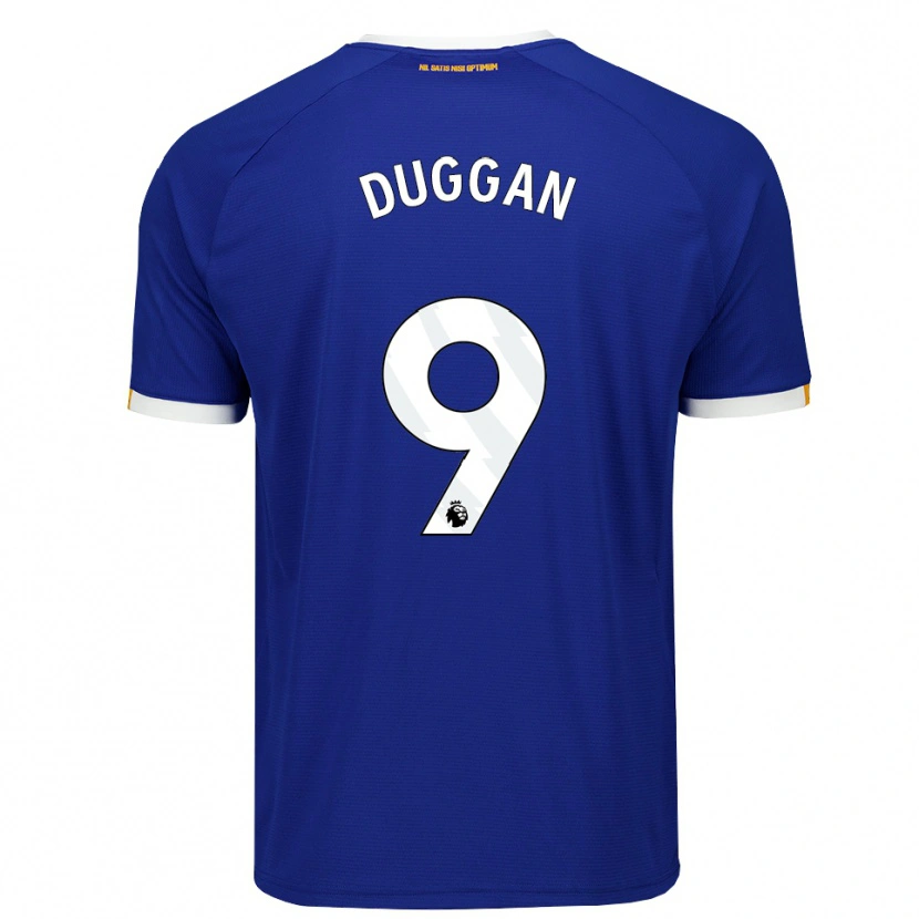 Danxen Homem Camisola Toni Duggan #9 Azul Branco Amarelo Principal 2026/27 Camisa Brasil
