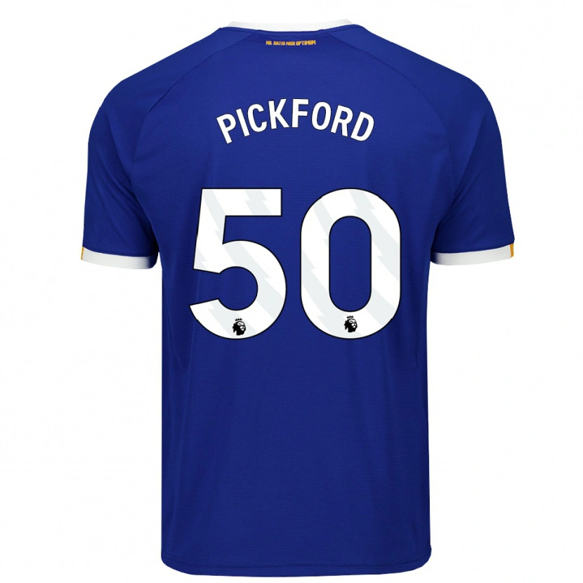 Danxen Homem Camisola George Pickford #50 Azul Branco Amarelo Principal 2026/27 Camisa Brasil