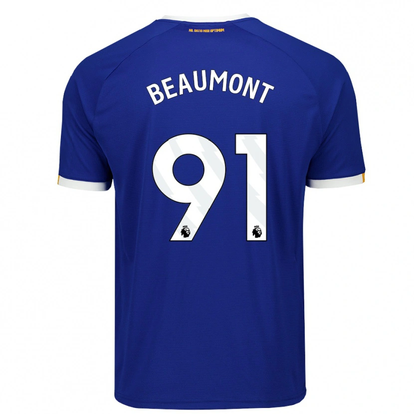 Danxen Homem Camisola Jacob Beaumont Clark #91 Azul Branco Amarelo Principal 2026/27 Camisa Brasil