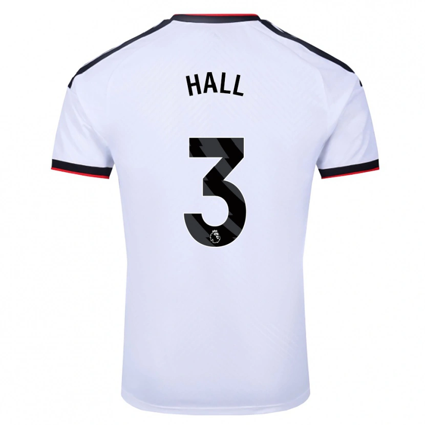 Danxen Homem Camisola Marcel Hall #3 Branco Preto Vermelho Principal 2026/27 Camisa Brasil