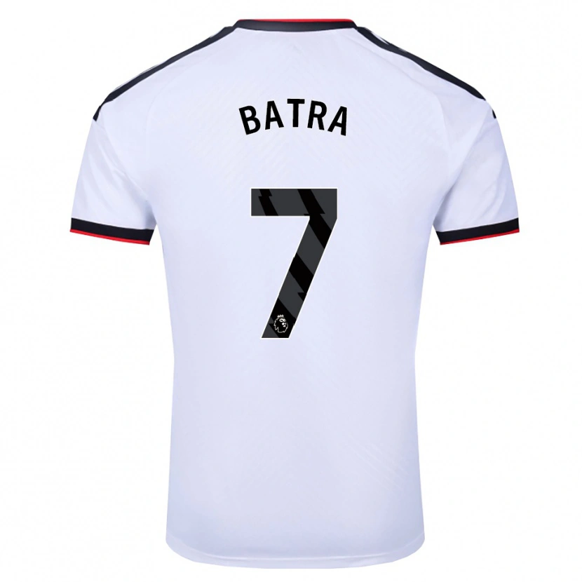 Danxen Homem Camisola Anand Batra #7 Branco Preto Vermelho Principal 2026/27 Camisa Brasil