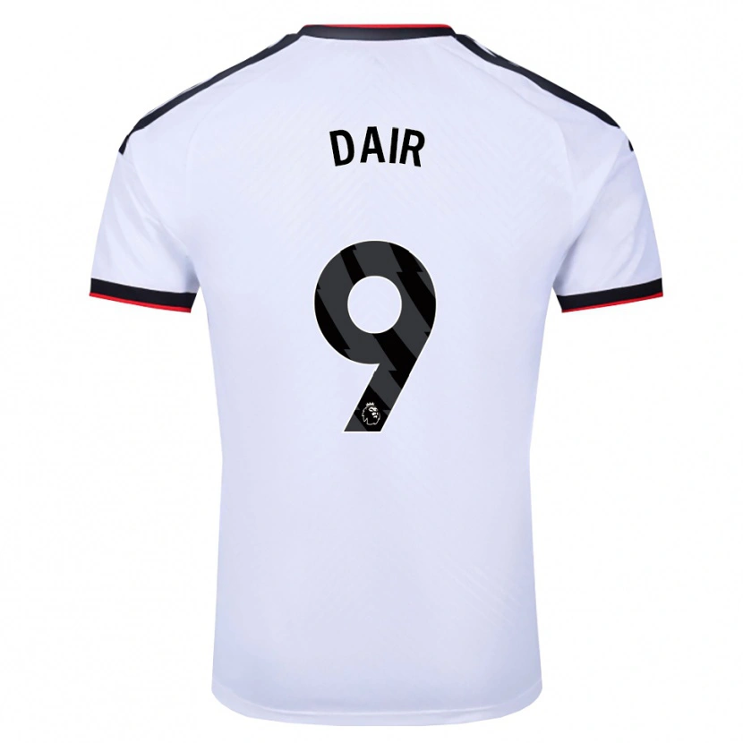 Danxen Homem Camisola Brodie Dair #9 Branco Preto Vermelho Principal 2026/27 Camisa Brasil