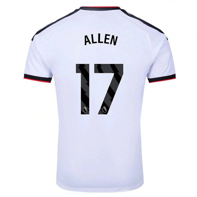 Danxen Homem Camisola Isaiah Allen #17 Branco Preto Vermelho Principal 2026/27 Camisa Brasil