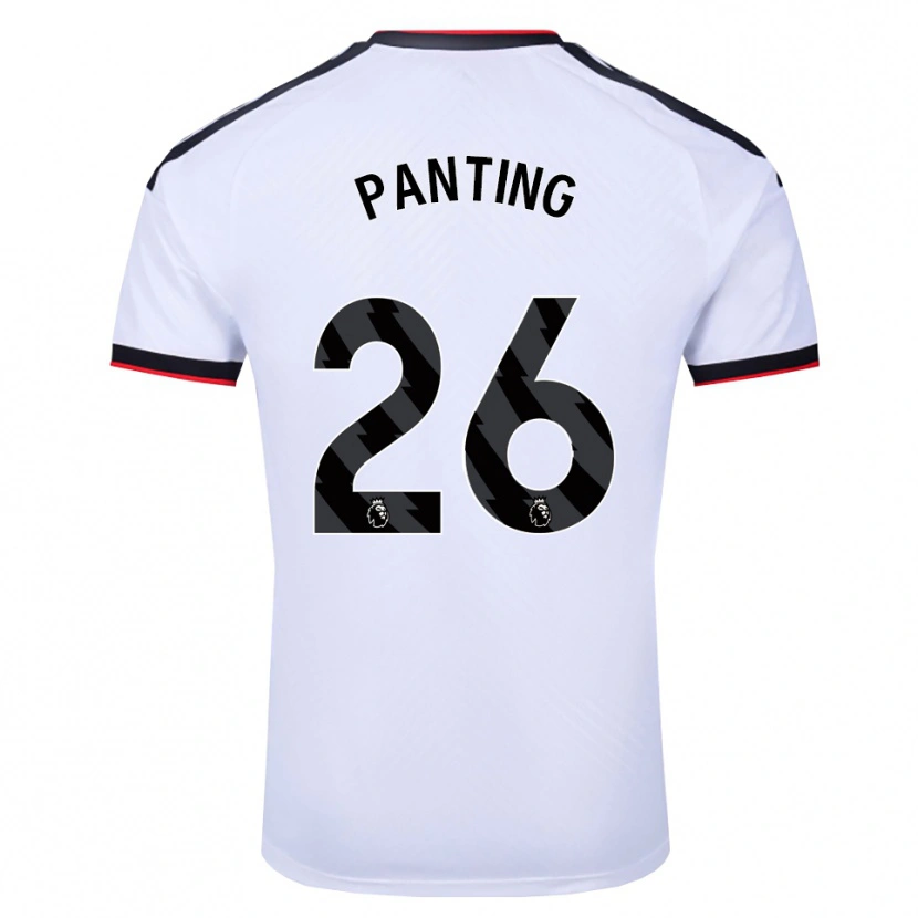 Danxen Homem Camisola Rachel Panting #26 Branco Preto Vermelho Principal 2026/27 Camisa Brasil