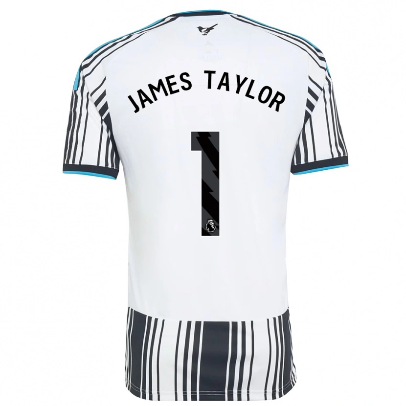 Danxen Homem Camisola James Taylor #1 Skyblue Preto Branco Principal 2026/27 Camisa Brasil