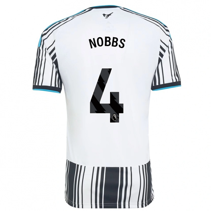 Danxen Homem Camisola Jordan Nobbs #4 Skyblue Preto Branco Principal 2026/27 Camisa Brasil