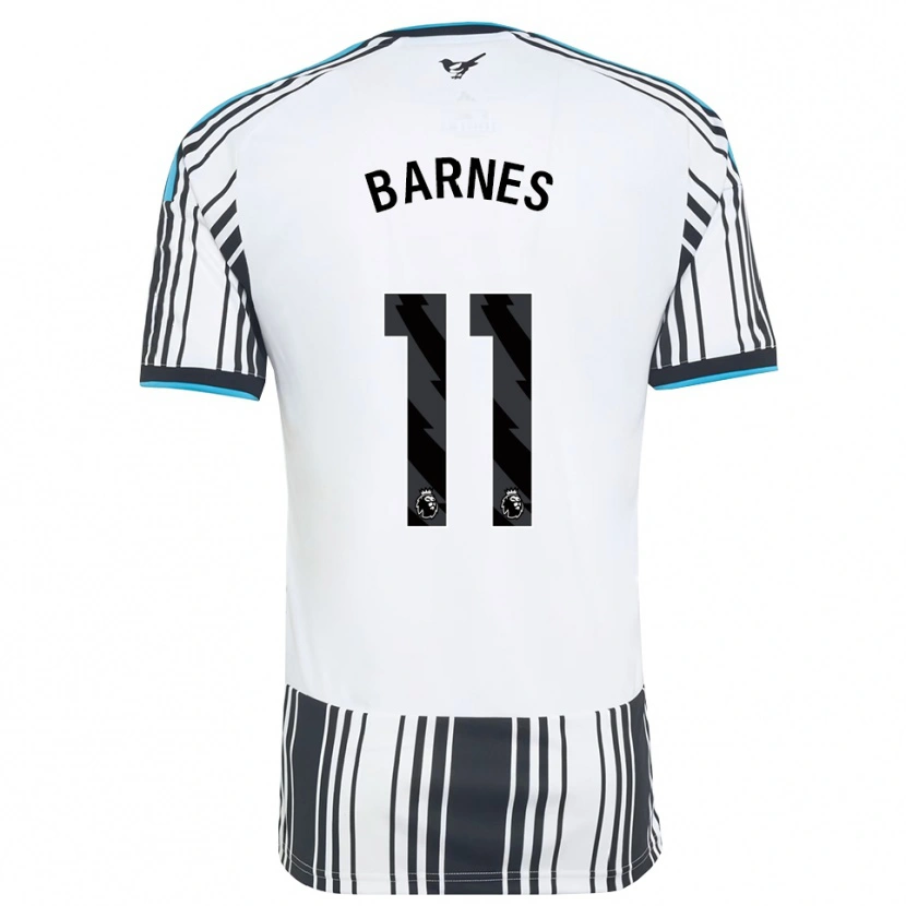 Danxen Homem Camisola Harvey Barnes #11 Skyblue Preto Branco Principal 2026/27 Camisa Brasil