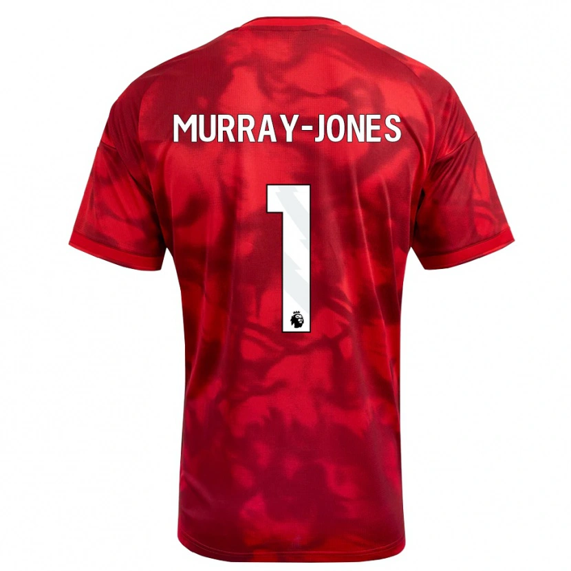 Danxen Homem Camisola George Murray-Jones #1 Crimson Branco Principal 2026/27 Camisa Brasil