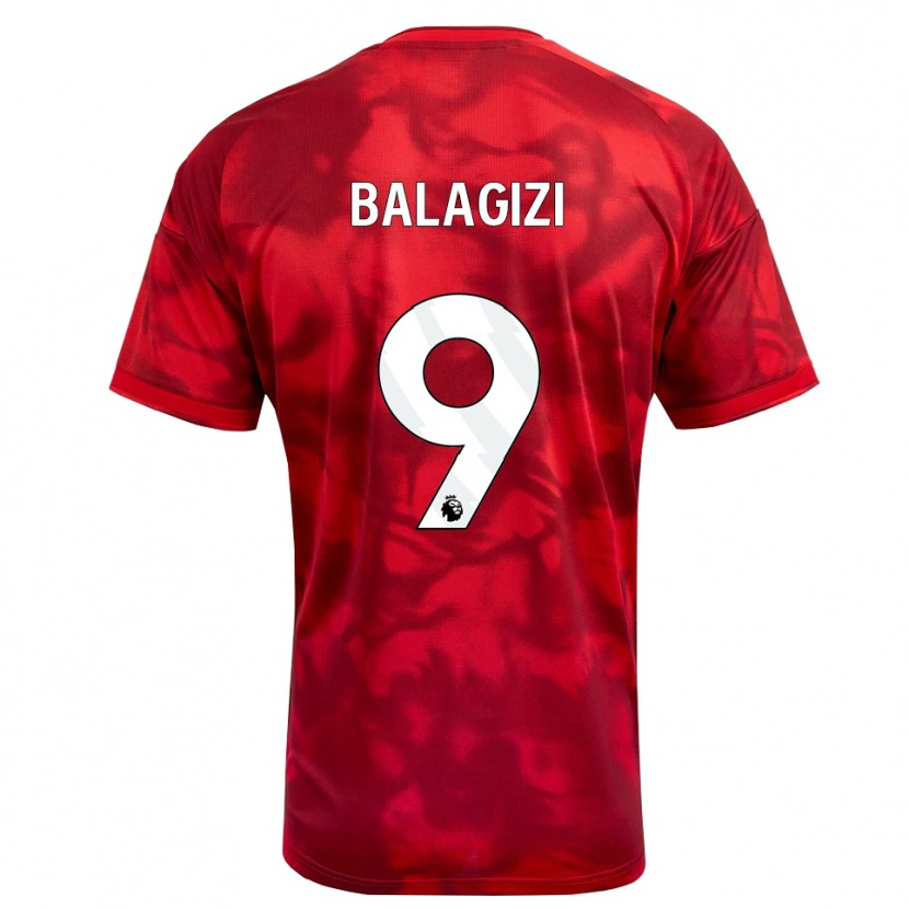 Danxen Homem Camisola Basima Balagizi #9 Crimson Branco Principal 2026/27 Camisa Brasil