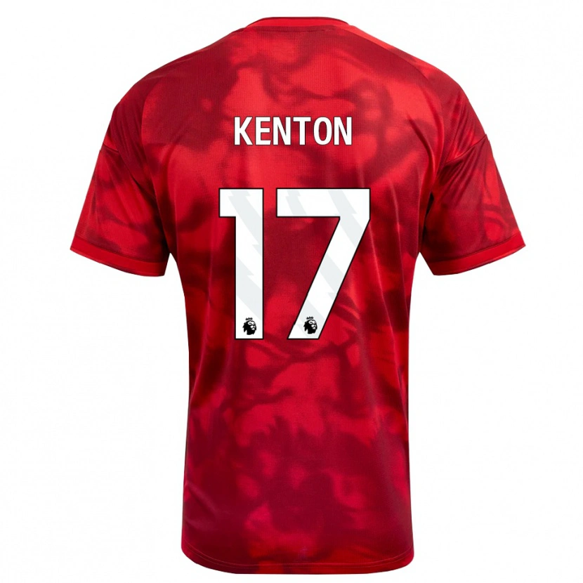 Danxen Homem Camisola Kamai Kenton #17 Crimson Branco Principal 2026/27 Camisa Brasil