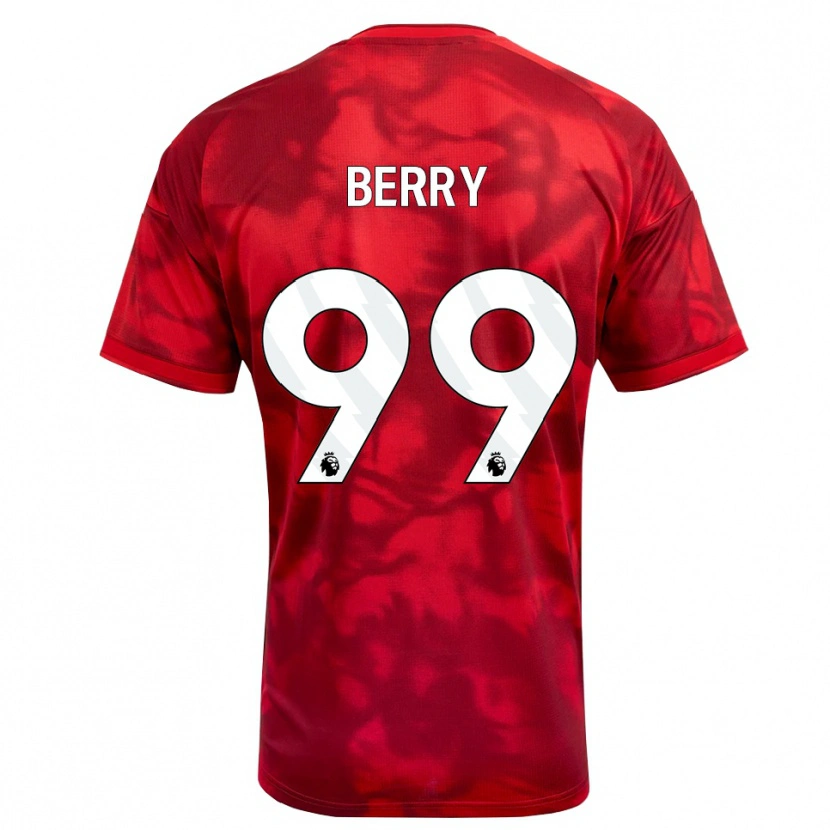 Danxen Homem Camisola Adam Berry #99 Crimson Branco Principal 2026/27 Camisa Brasil