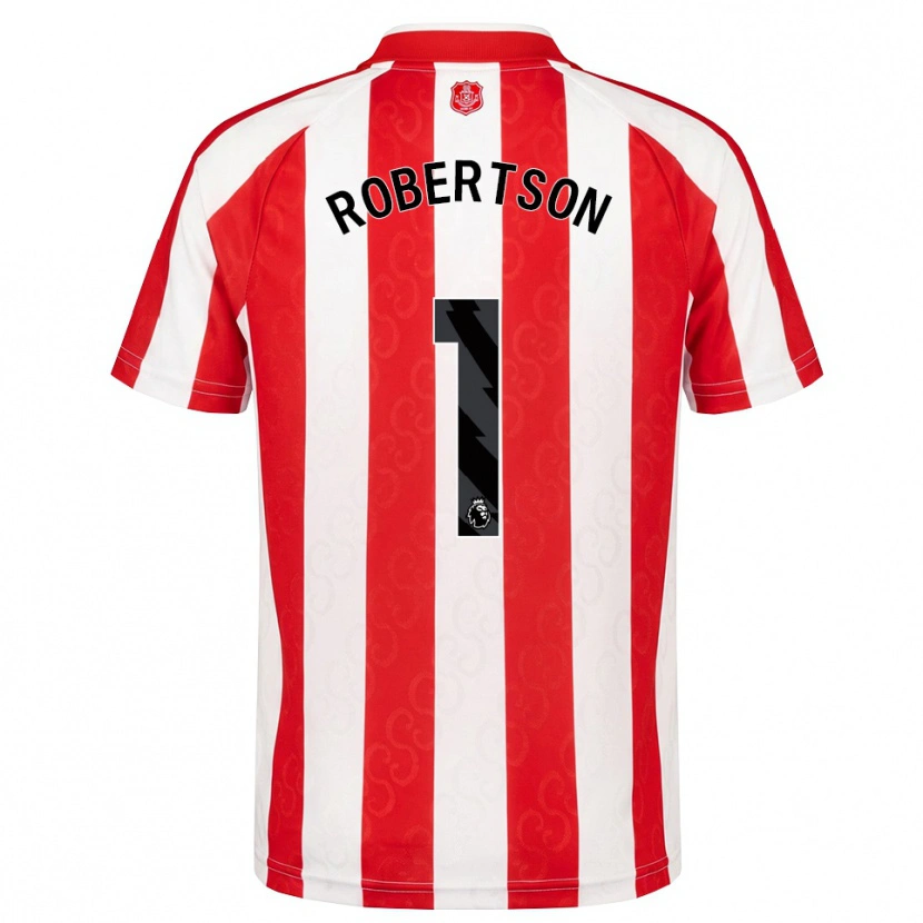 Danxen Homem Camisola Finley Robertson #1 Vermelho Branco Preto Principal 2026/27 Camisa Brasil