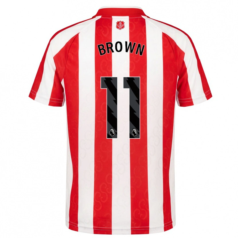 Danxen Homem Camisola Jessica Brown #11 Vermelho Branco Preto Principal 2026/27 Camisa Brasil
