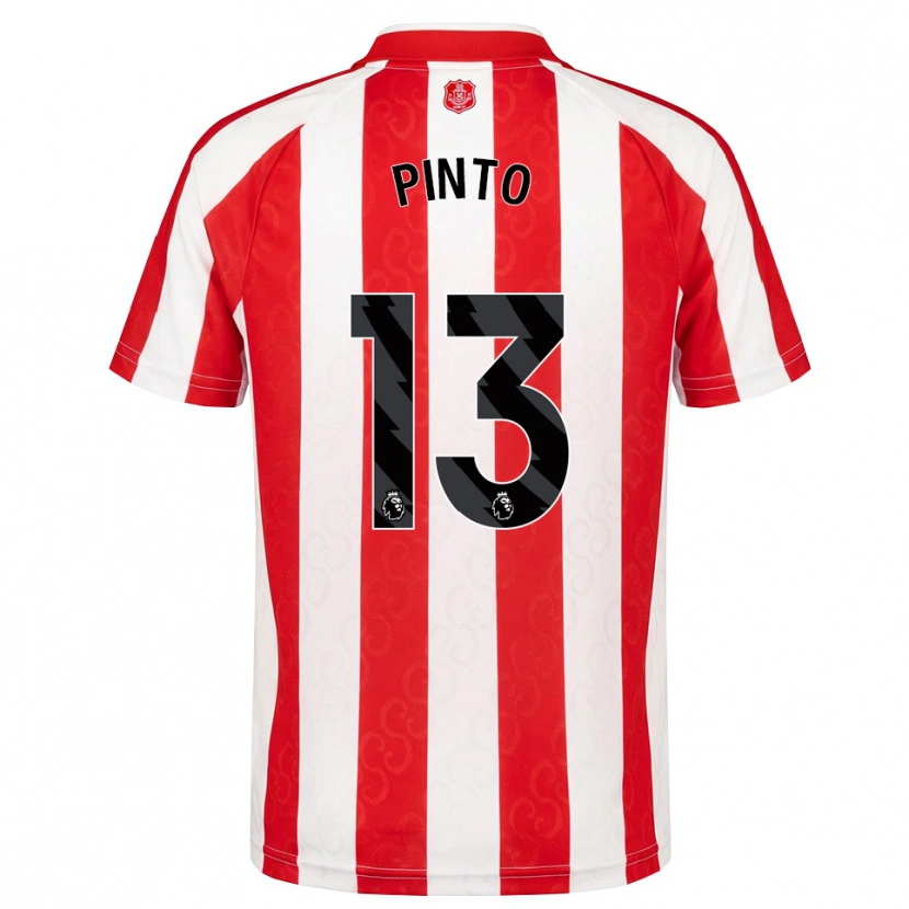 Danxen Homem Camisola Elias Pinto #13 Vermelho Branco Preto Principal 2026/27 Camisa Brasil