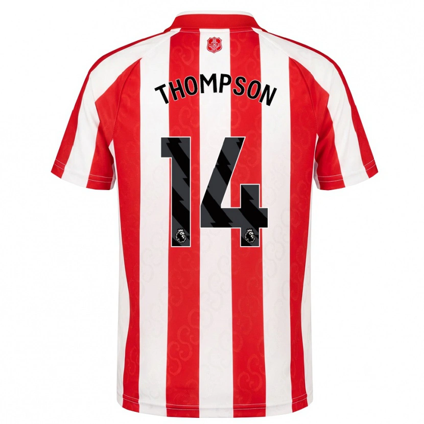 Danxen Homem Camisola Harvey Thompson #14 Vermelho Branco Preto Principal 2026/27 Camisa Brasil