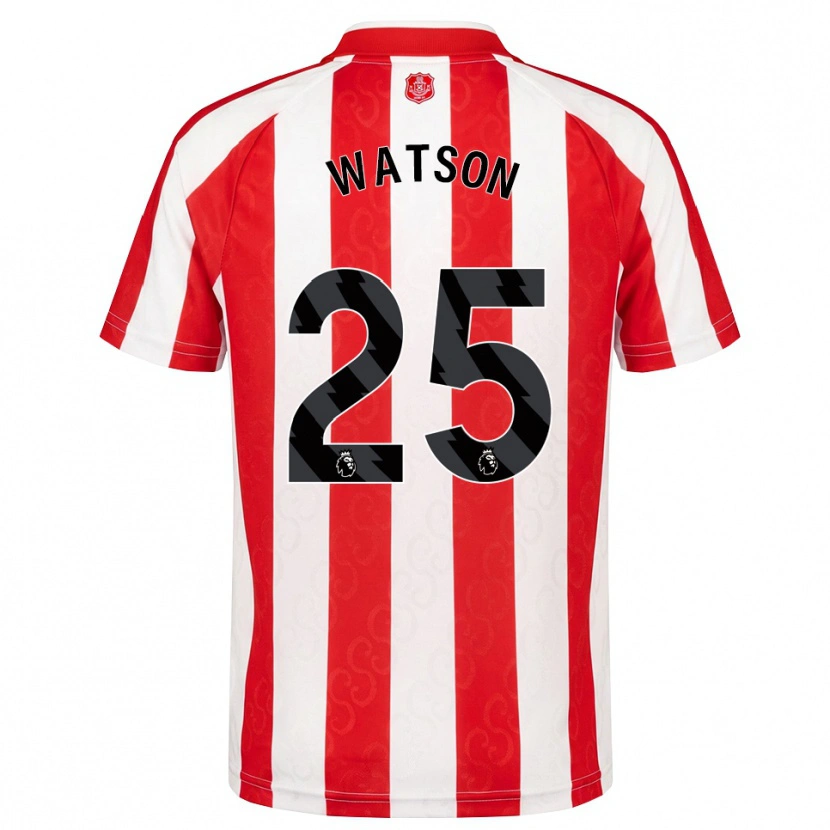 Danxen Homem Camisola Katy Watson #25 Vermelho Branco Preto Principal 2026/27 Camisa Brasil