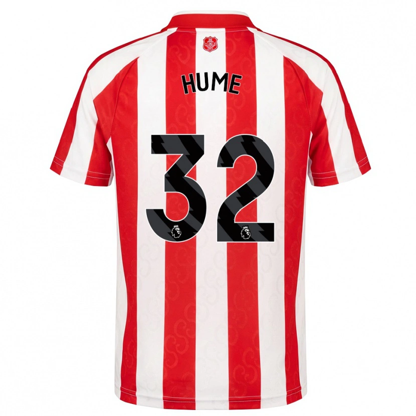Danxen Homem Camisola Trai Hume #32 Vermelho Branco Preto Principal 2026/27 Camisa Brasil